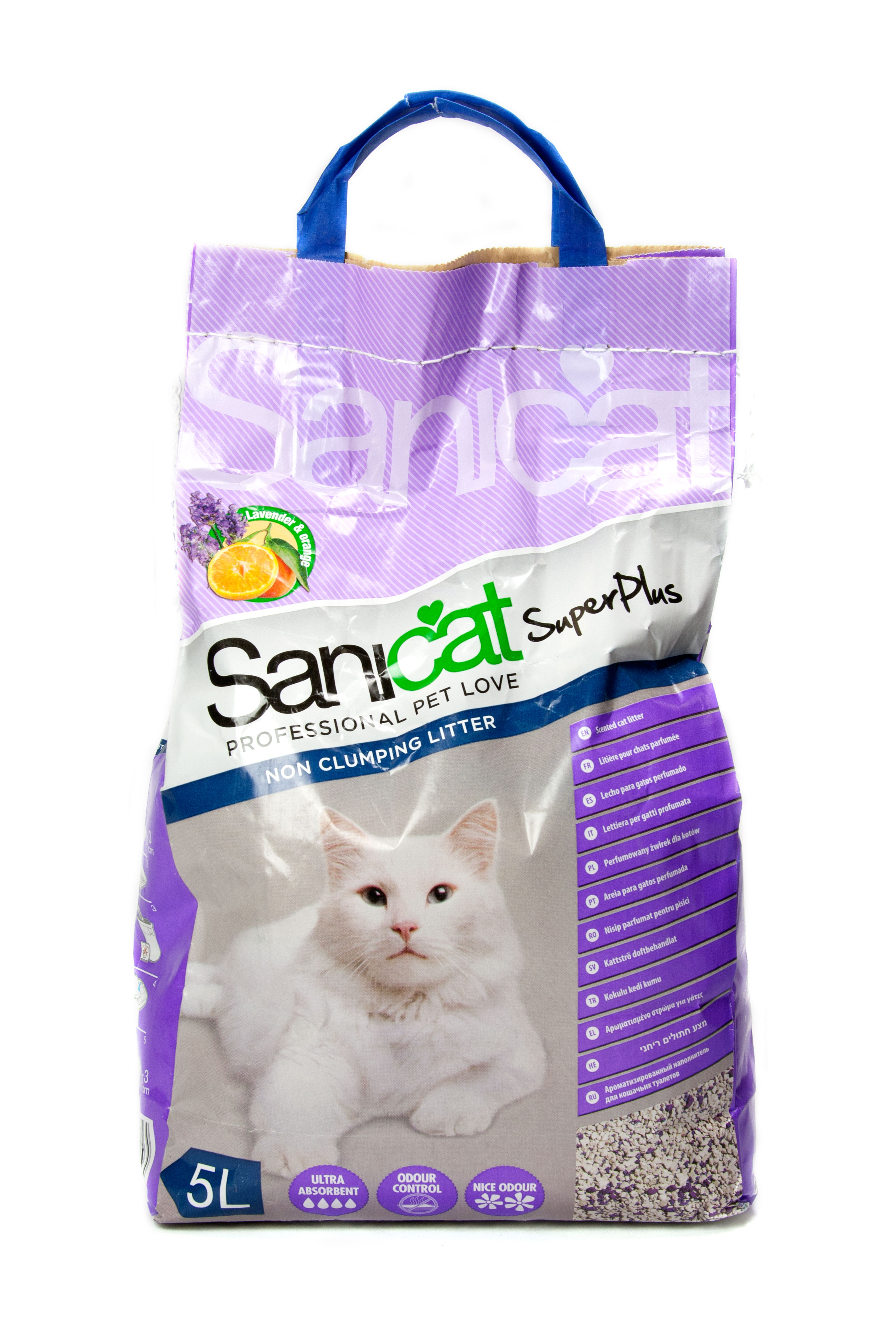 Scented cat litter Super Plus 10 L Sanicat Toidukaupade müük