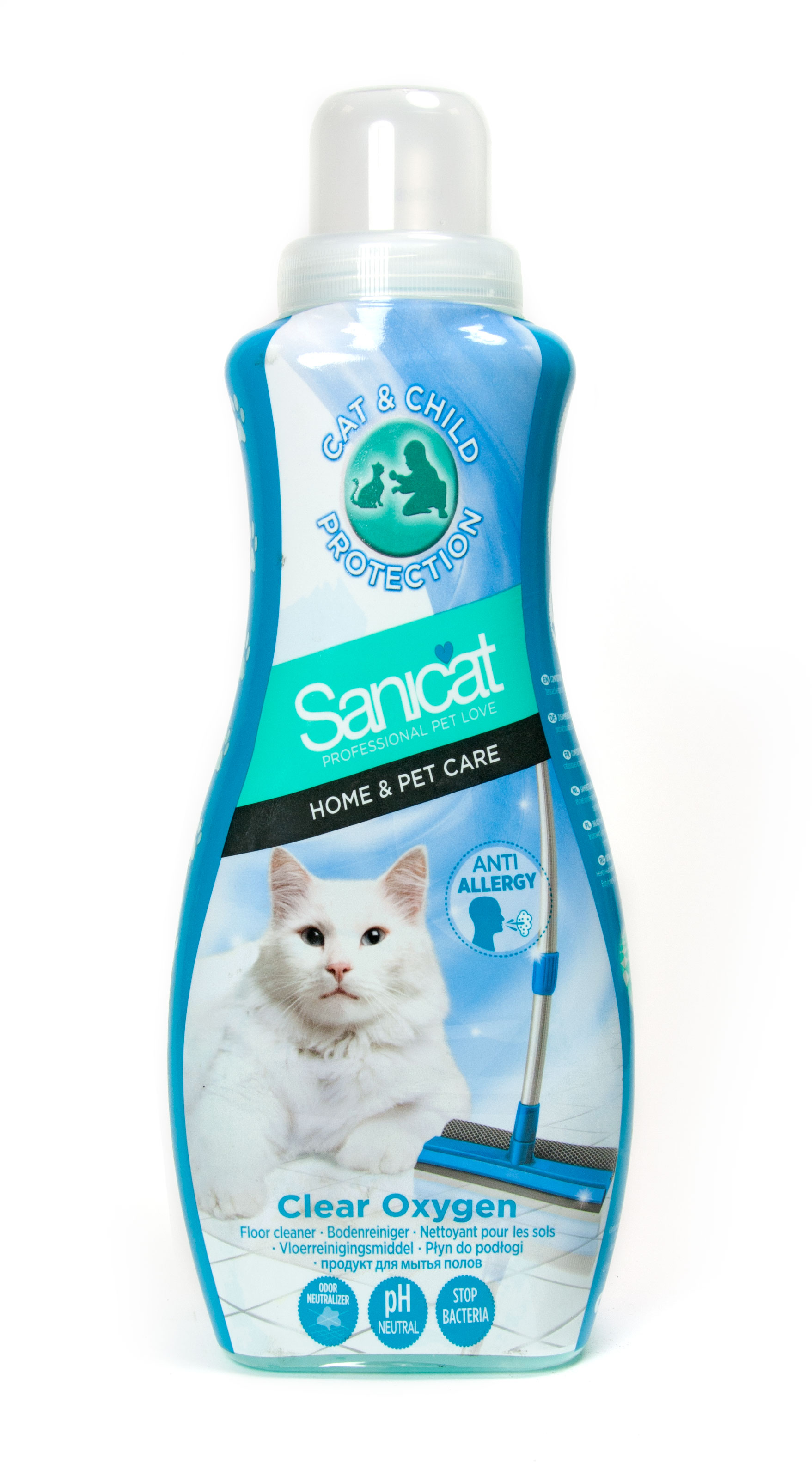 Floor cleaner sanitizer Clear Oxygen 1L Sanicat Toidukaupade müük